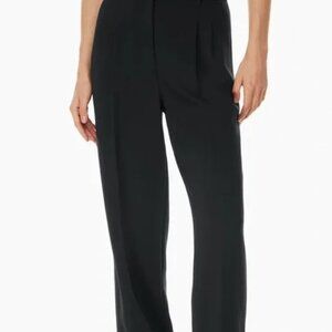 Aritzia Wilfred Effortless Pant Black Size 4 Regular Length